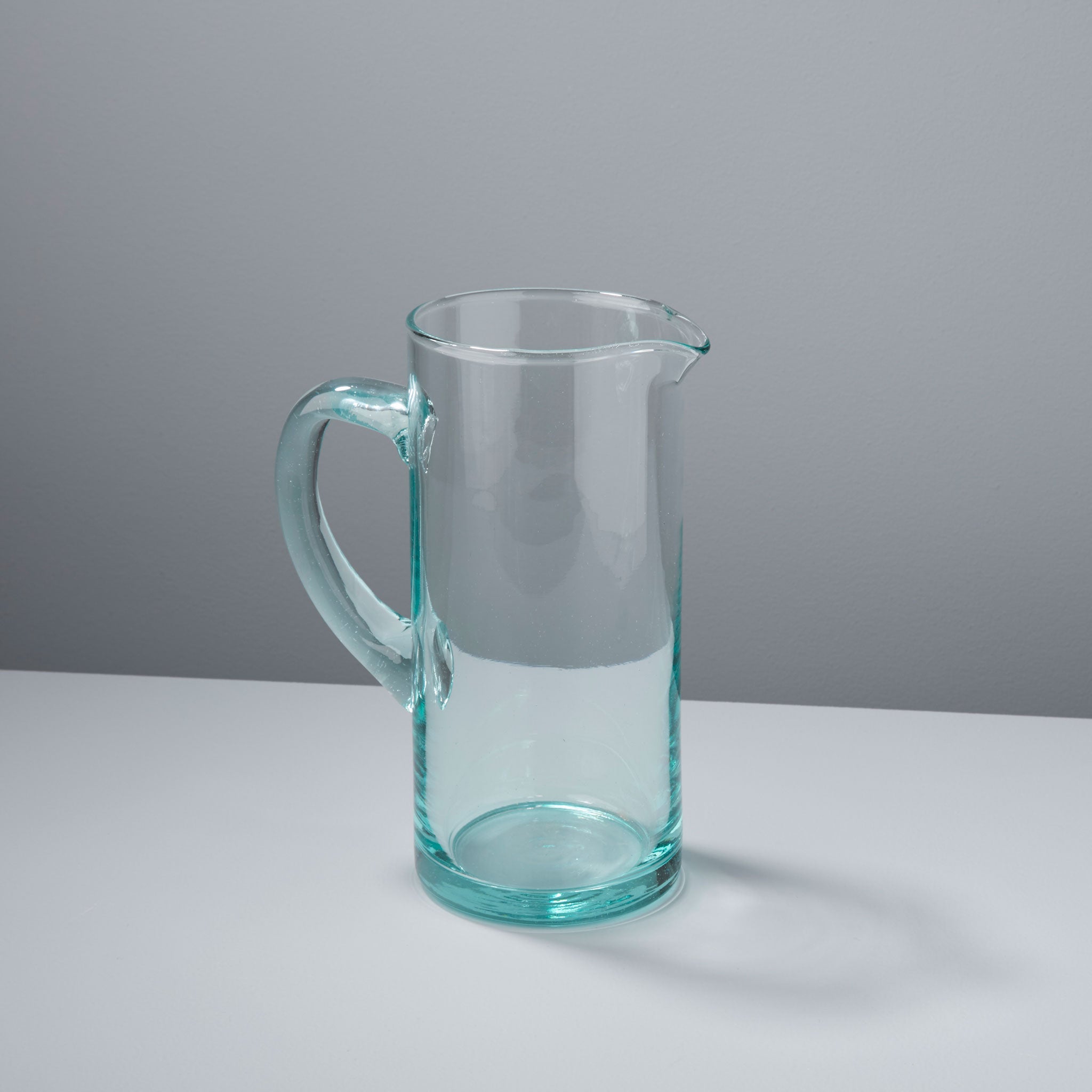 Cane Recycled Glass Pitcher