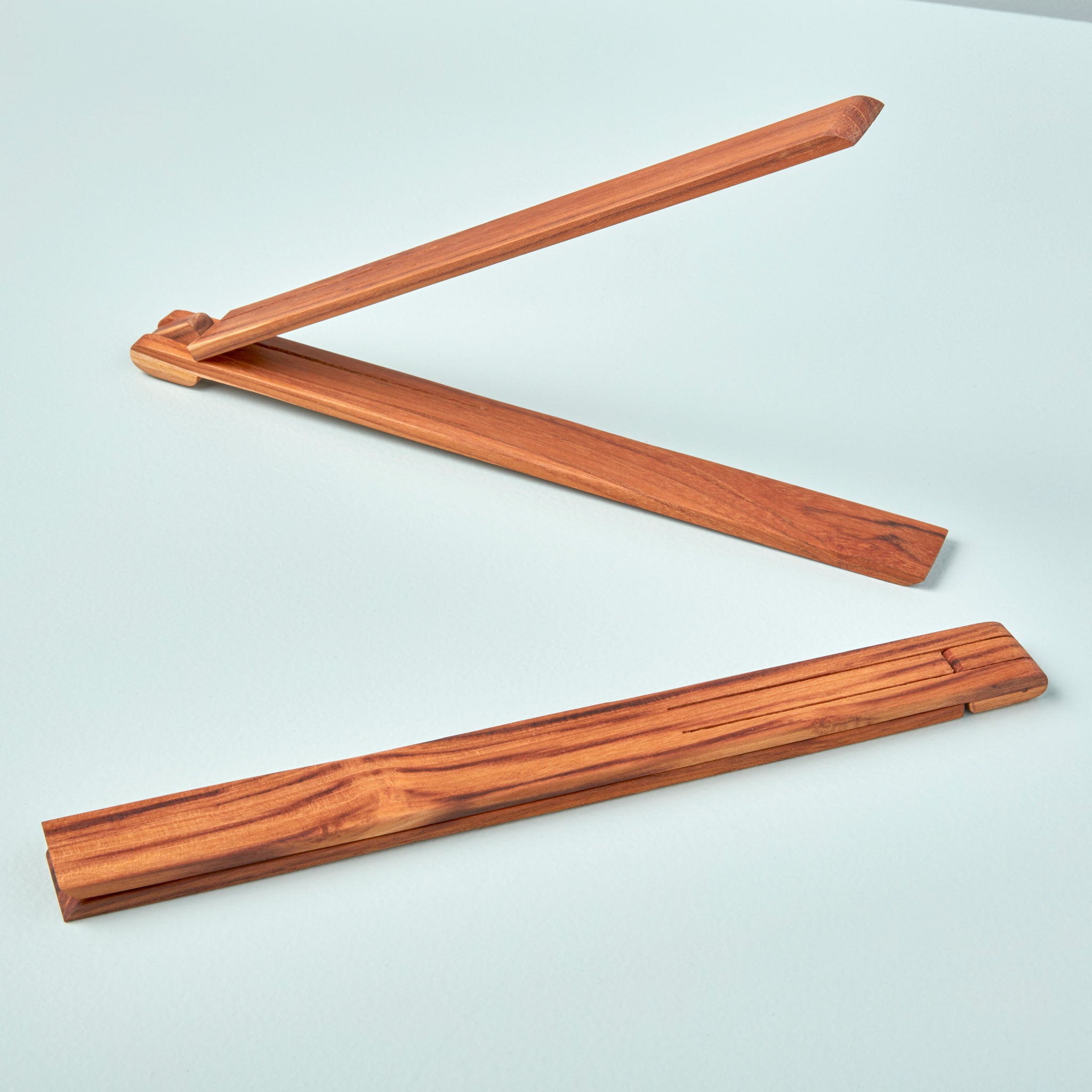 Teak Flip Tongs