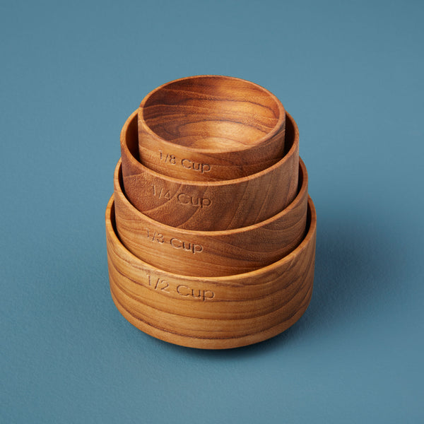 Teak & Gunpowder Black Measuring Cups / Be Home / Housewares