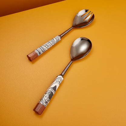 Zebra Serving Set