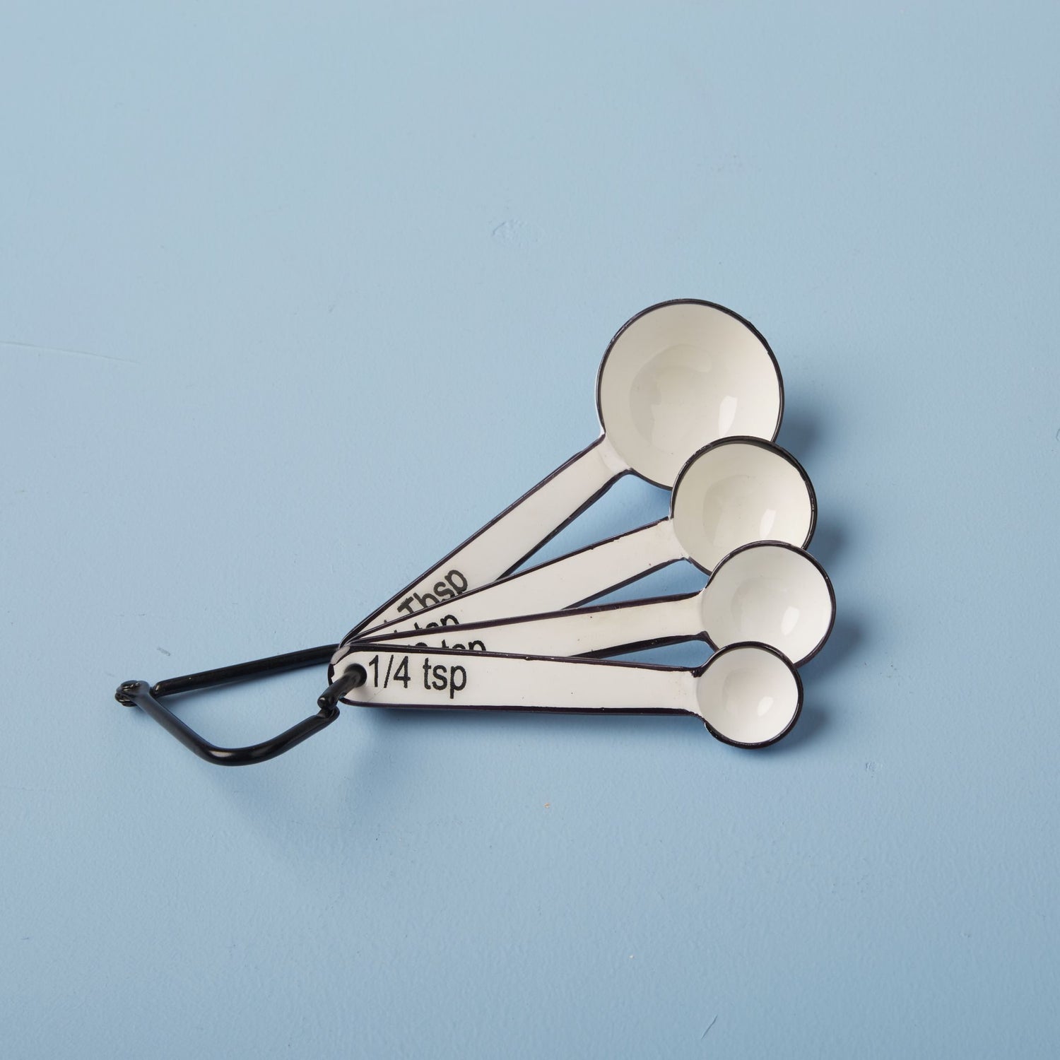 Harlow Measuring Spoons, White