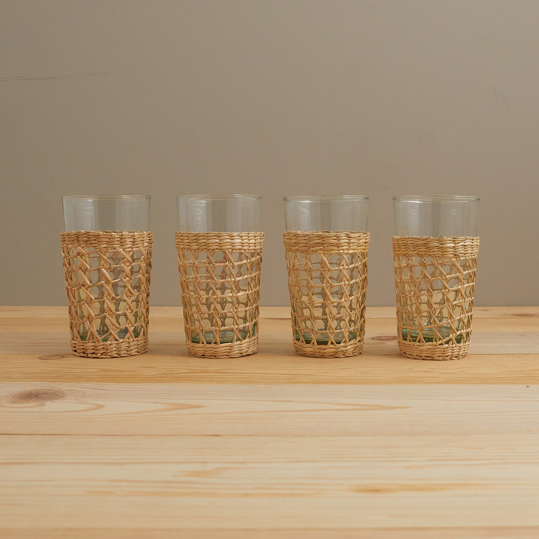 Set Of 8 Drinking Glasses Glassware Tumbler Highball Water Tall