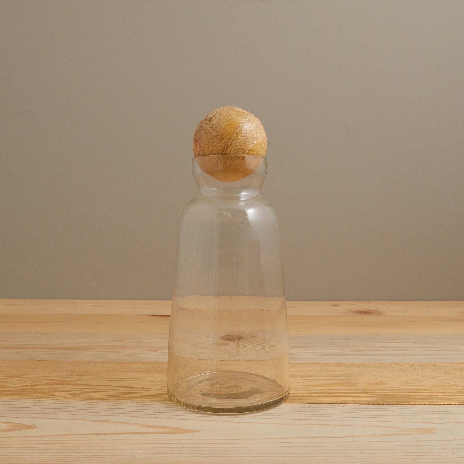 11in Glass Bottle With Cork