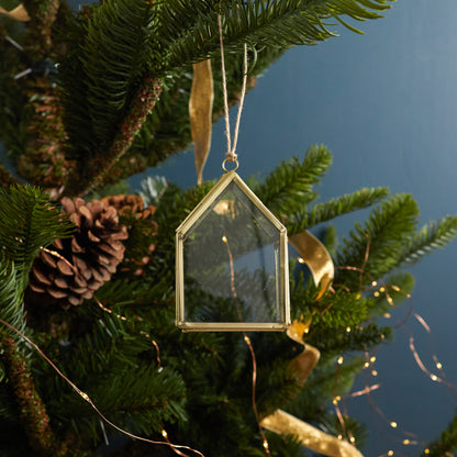 Glass House Ornament, Small