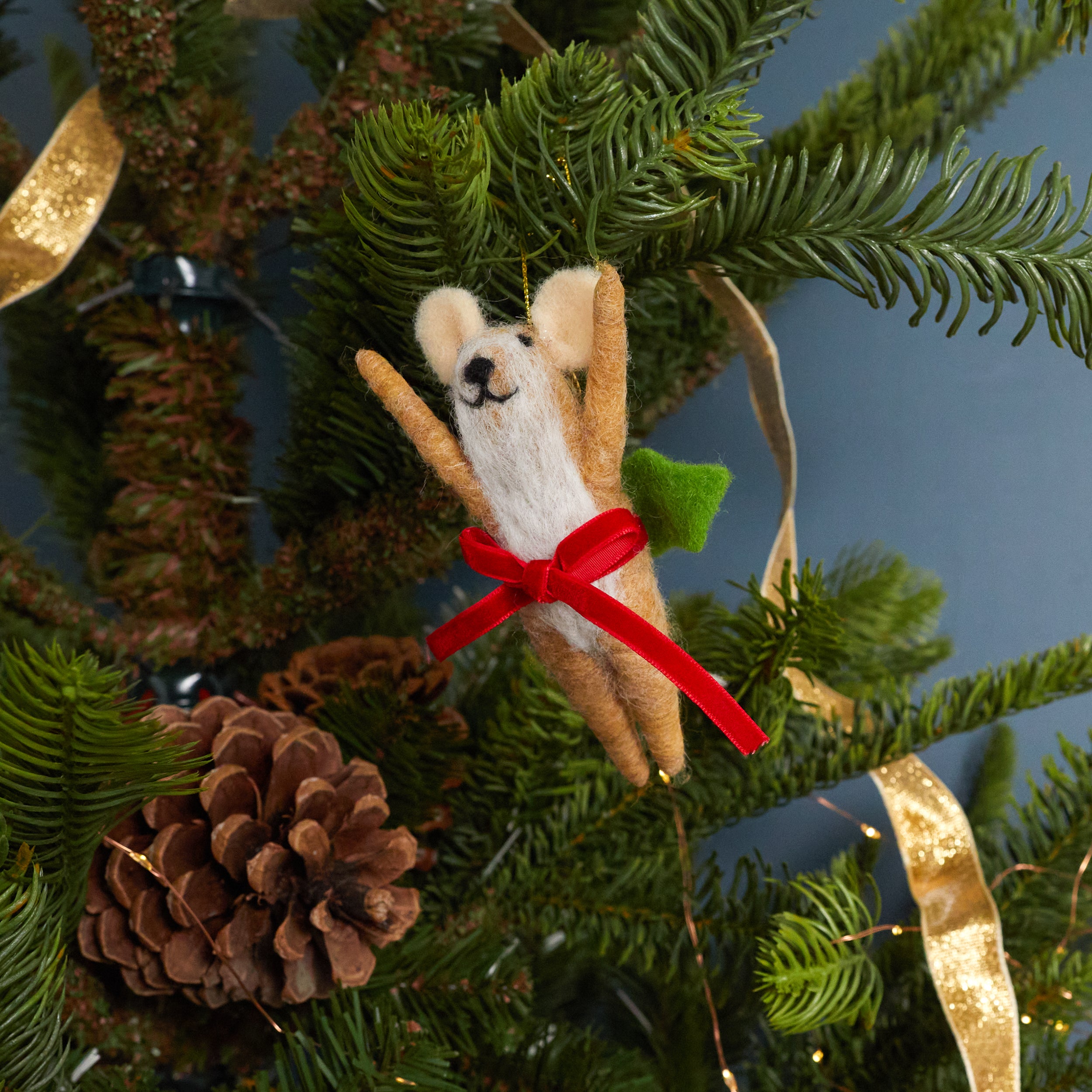 Flying Angel Mouse Ornament