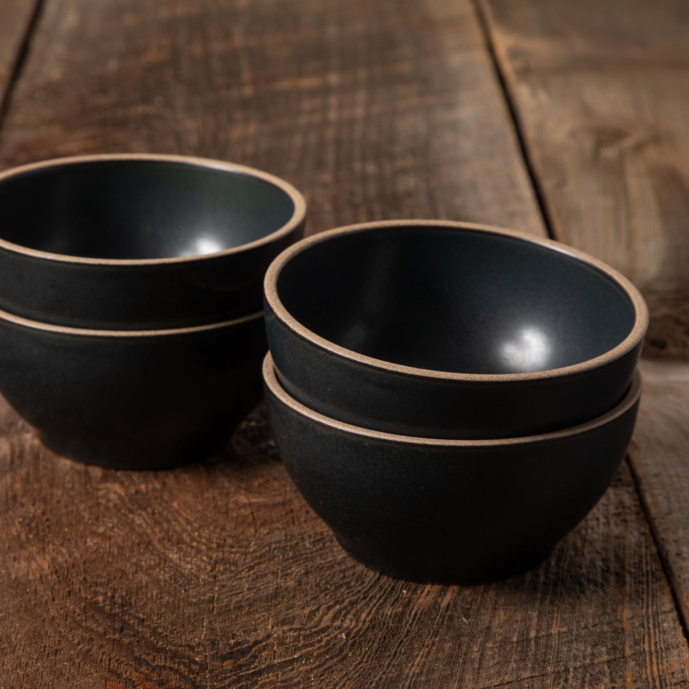 Small Nori Bowl, Black, Set of 4
