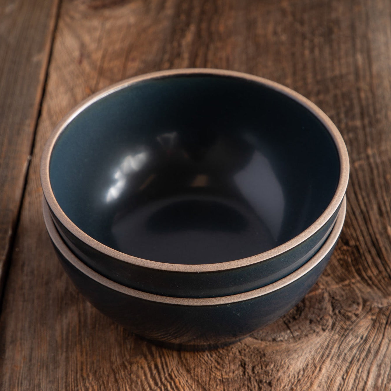 Large Nori Bowl, Black, Set of 2