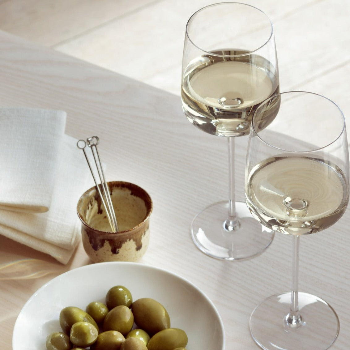 Metropolitan White Wine Glass, Set of 4