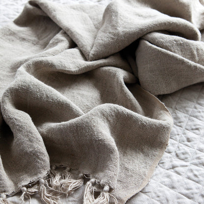 Montauk King Blanket, Natural