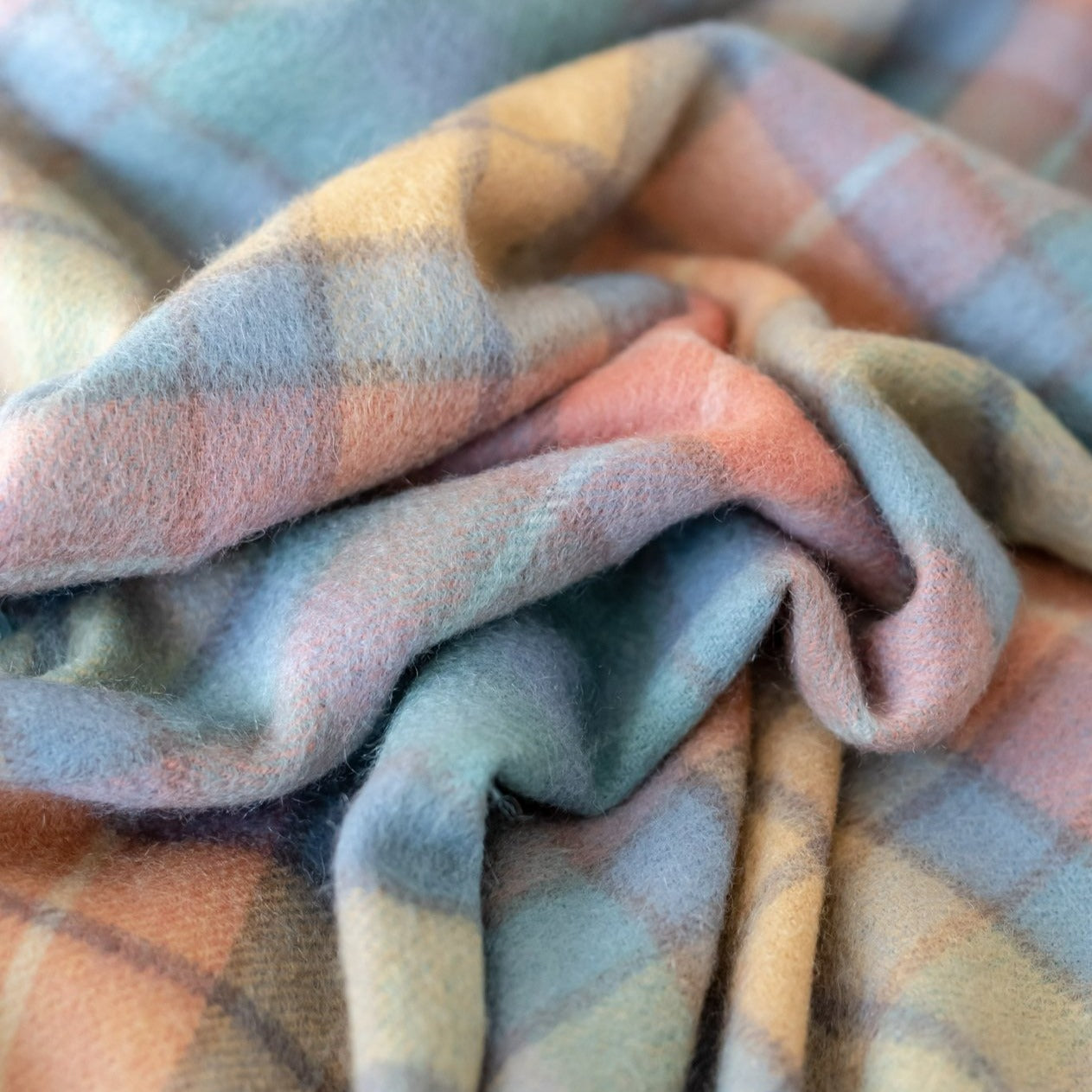 Tartan discount cashmere blanket