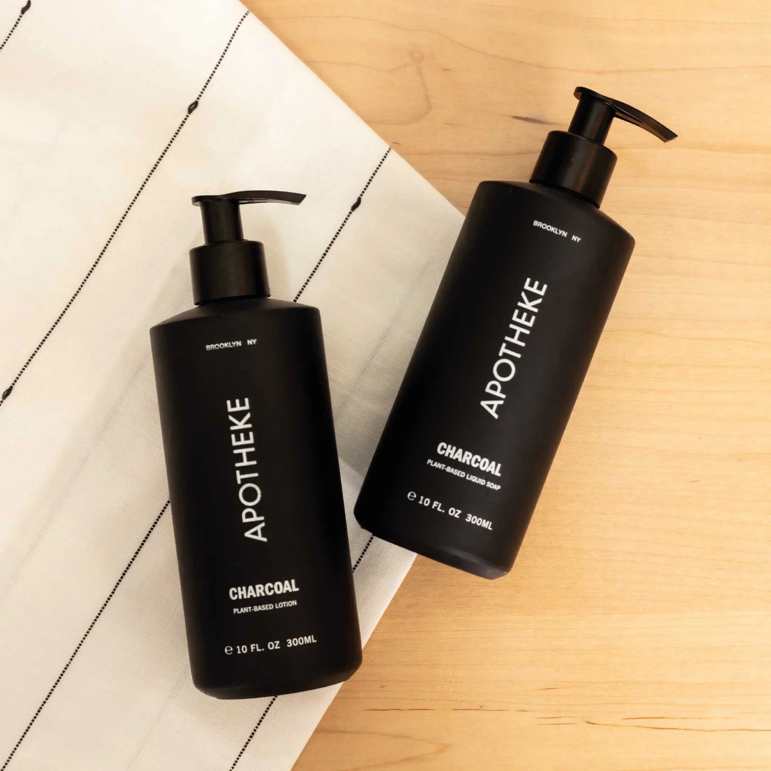 Apotheke Hand and Body Lotion, Charcoal