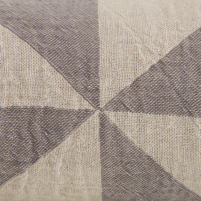 Jigsaw Turkish Towel, Gray