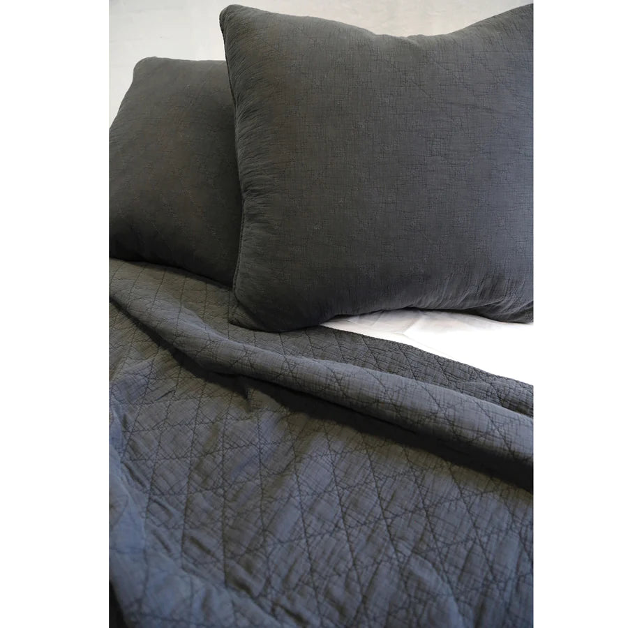 Huntington Large Euro Sham, Midnight