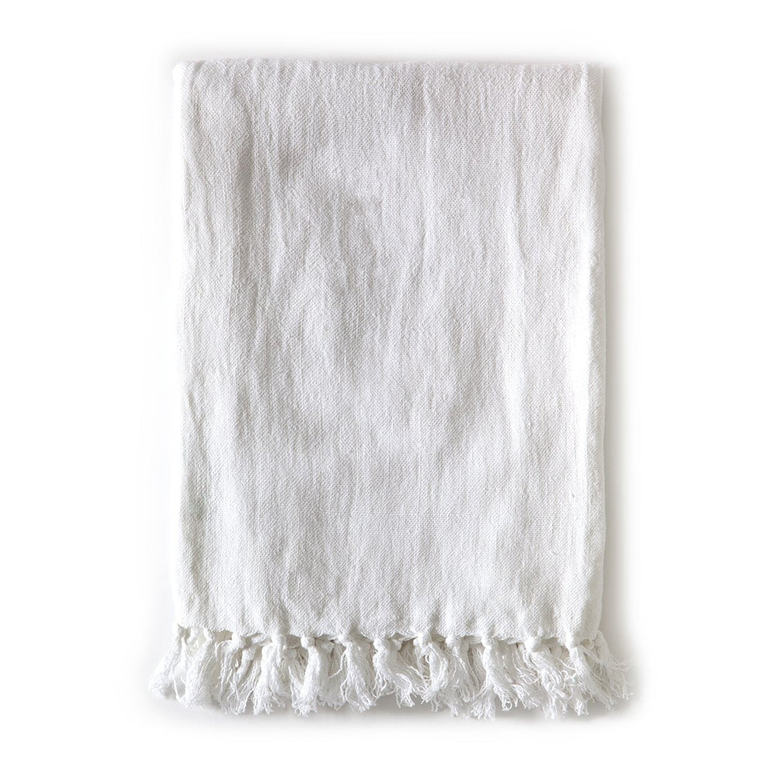 Montauk Queen Blanket, Pure White