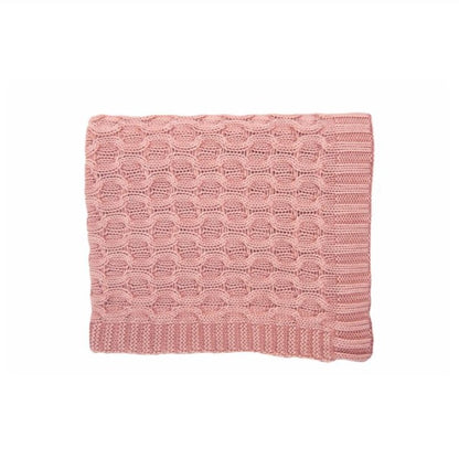 Belmont Throw, Washed Pink