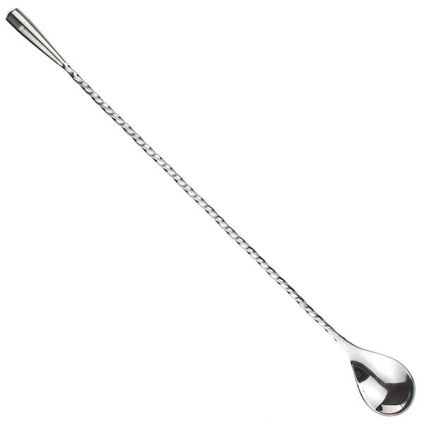 Japanese Style Tear Drop Bar Spoon, Silver