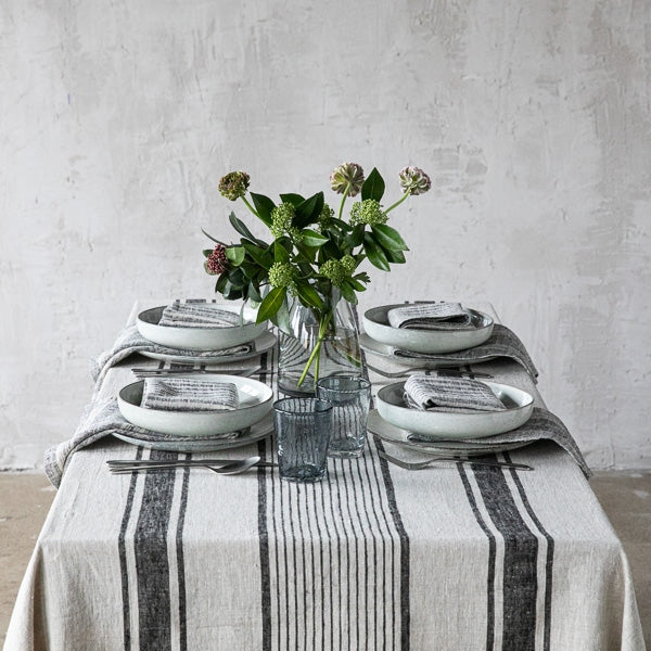 Provence Tablecloth, Black