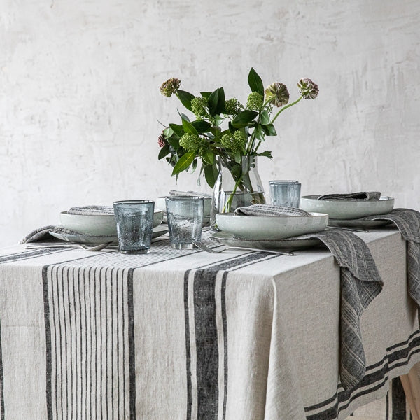 Provence Tablecloth, Black